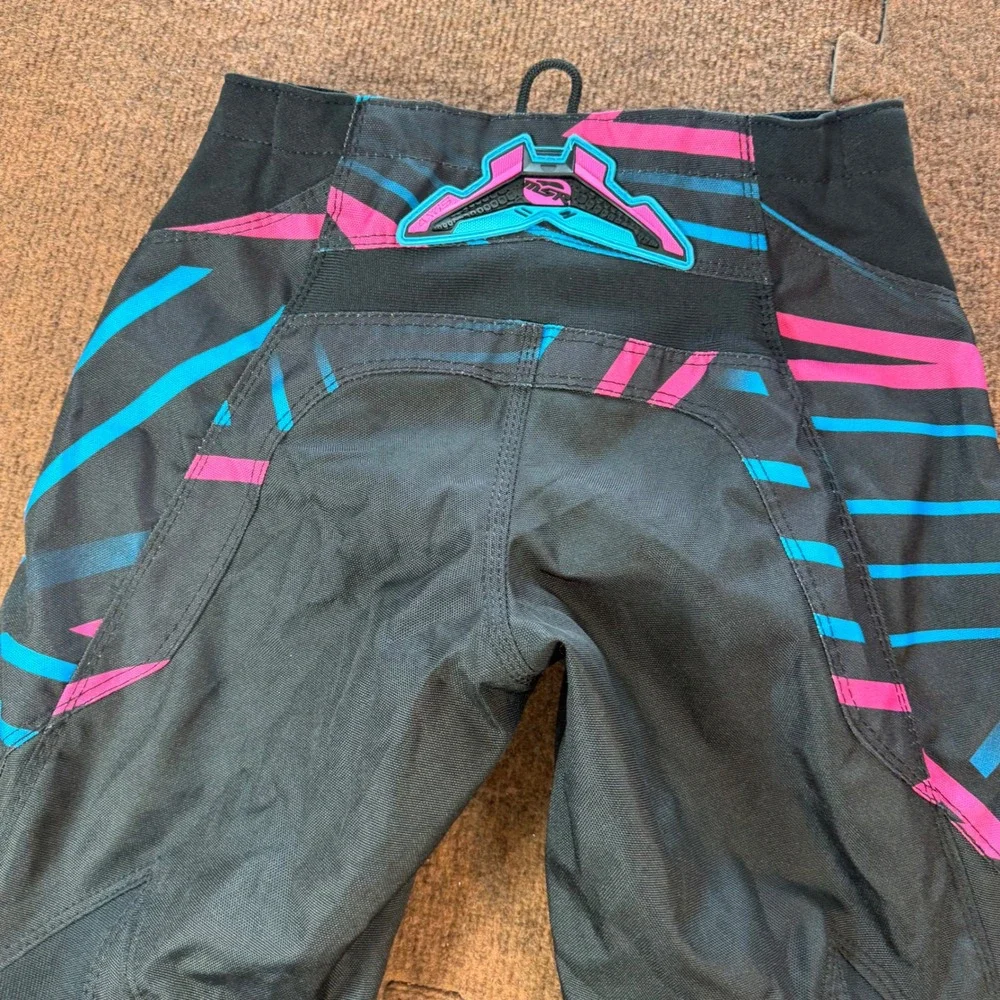 MSR Starlet Youth Motocross Pants Y28 Black Pink Blue Racing Gear Dirt Bike ATV